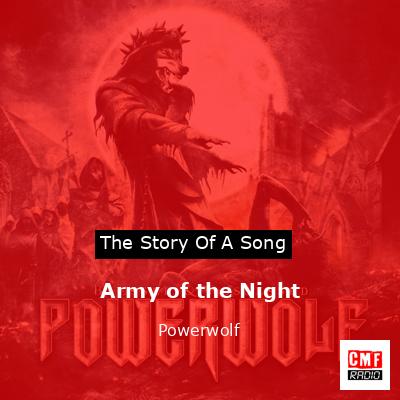 The story and meaning of the song 'Night of the Werewolves - Powerwolf 