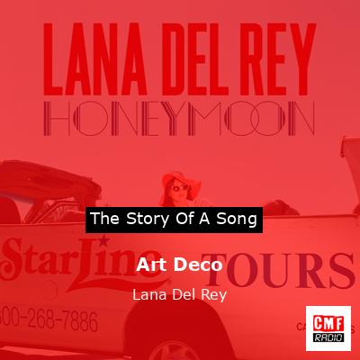 final cover Art Deco Lana Del Rey
