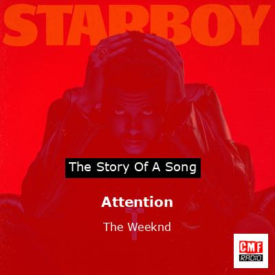 final cover Attention The Weeknd