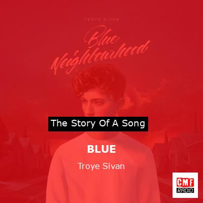final cover BLUE Troye Sivan