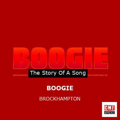 final cover BOOGIE BROCKHAMPTON