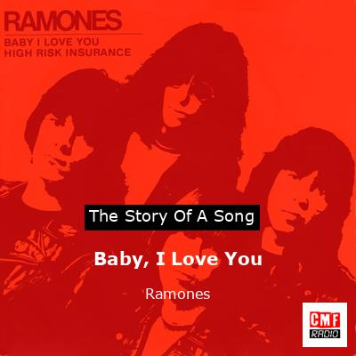 final cover Baby I Love You Ramones