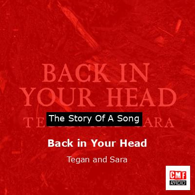 final cover Back in Your Head Tegan and Sara