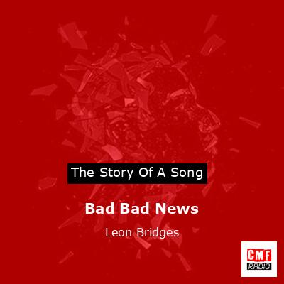 final cover Bad Bad News Leon Bridges