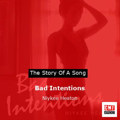 Bad Intentions (song) - Wikipedia