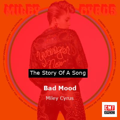 final cover Bad Mood Miley Cyrus