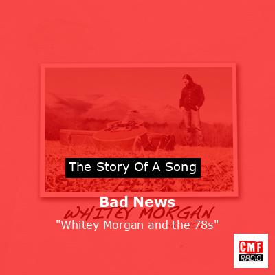 final cover Bad News Whitey Morgan and the 78s