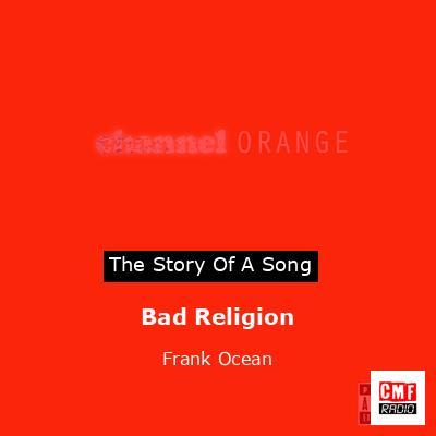 final cover Bad Religion Frank Ocean