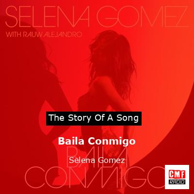 final cover Baila Conmigo Selena Gomez