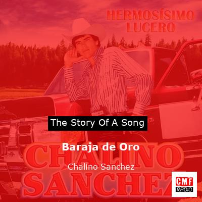 final cover Baraja de Oro Chalino Sanchez