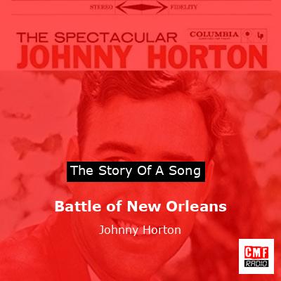 johnny horton battle of new orleans song