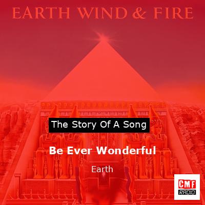 final cover Be Ever Wonderful Earth