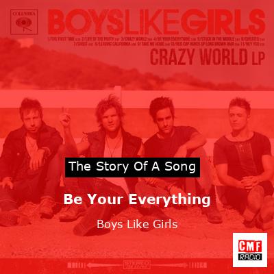 final cover Be Your Everything Boys Like Girls