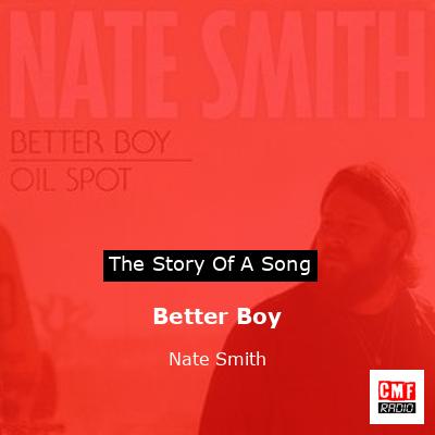 final cover Better Boy Nate Smith