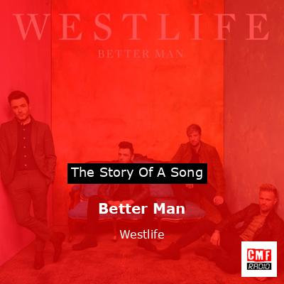 final cover Better Man Westlife