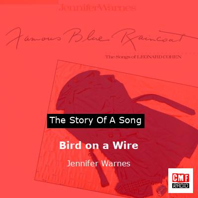 final cover Bird on a Wire Jennifer Warnes