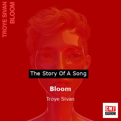 final cover Bloom Troye Sivan