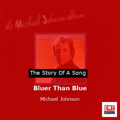 final cover Bluer Than Blue Michael Johnson