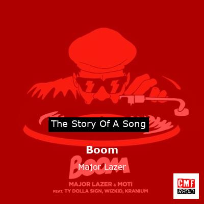 final cover Boom Major Lazer