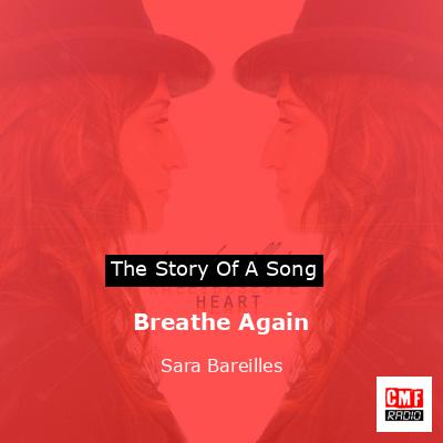 final cover Breathe Again Sara Bareilles