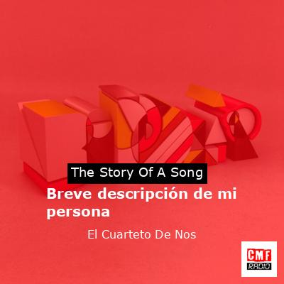 final cover Breve descripcion de mi persona El Cuarteto De Nos