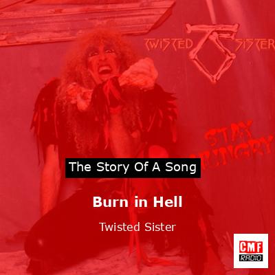 final cover Burn in Hell Twisted Sister