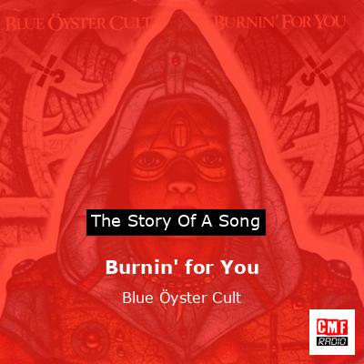 final cover Burnin for You Blue Oyster Cult