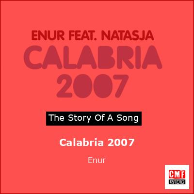 final cover Calabria 2007 Enur