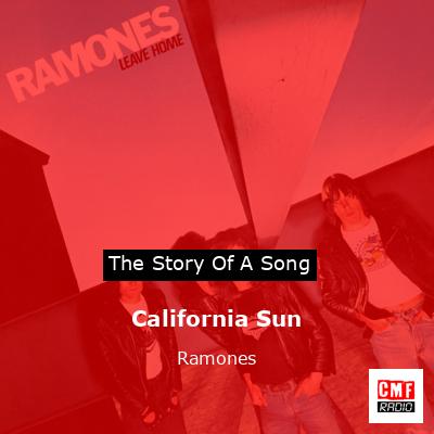 final cover California Sun Ramones