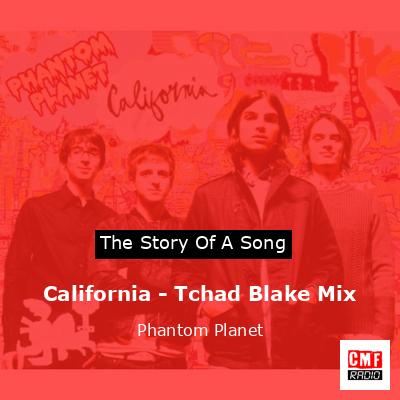 final cover California Tchad Blake Mix Phantom Planet