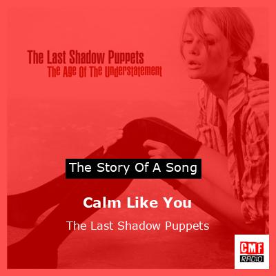 Calm Like You – The Last Shadow Puppets