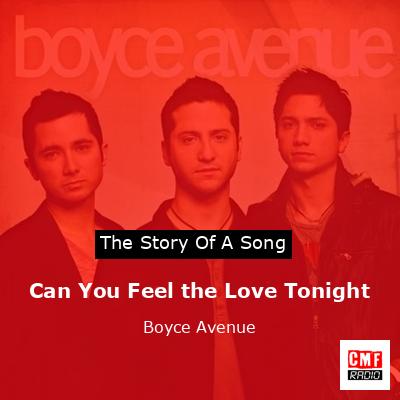 Can You Feel the Love Tonight – Boyce Avenue