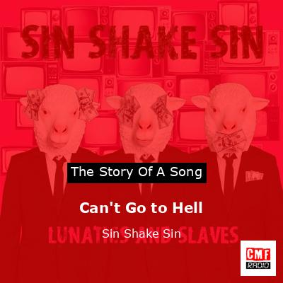 final cover Cant Go to Hell Sin Shake Sin