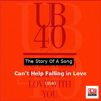 final cover Cant Help Falling in Love UB40