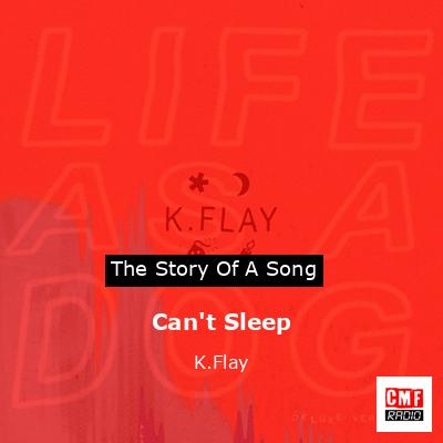 final cover Cant Sleep K.Flay