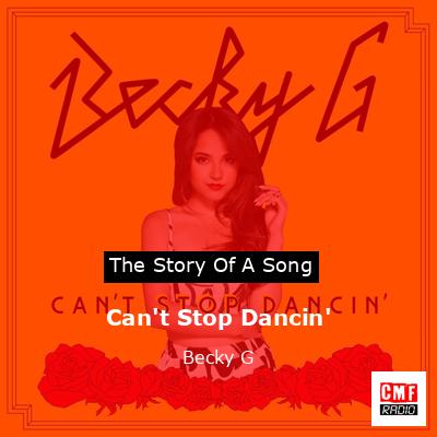 final cover Cant Stop Dancin Becky G