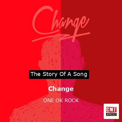 final cover Change ONE OK ROCK