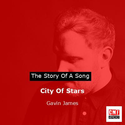 final cover City Of Stars Gavin James