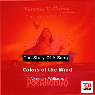 final cover Colors of the Wind Vanessa Williams