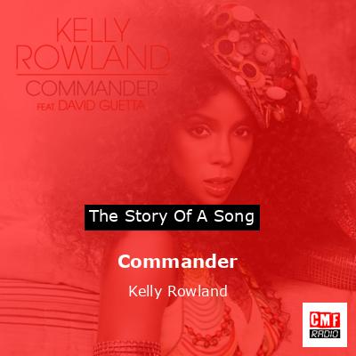 final cover Commander Kelly Rowland