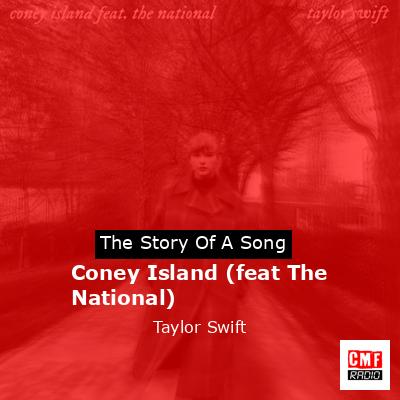 final cover Coney Island feat The National Taylor Swift