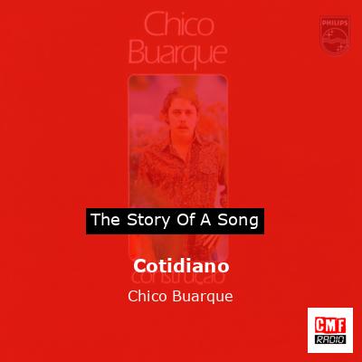 final cover Cotidiano Chico Buarque