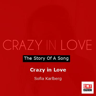 final cover Crazy in Love Sofia Karlberg