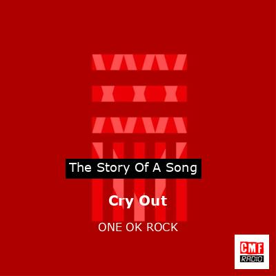 final cover Cry Out ONE OK ROCK
