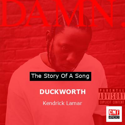 final cover DUCKWORTH Kendrick Lamar