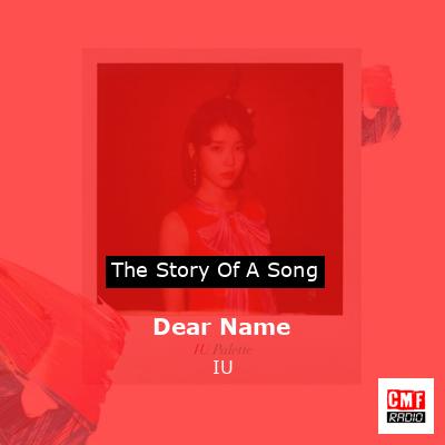 final cover Dear Name IU