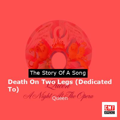 final cover Death On Two Legs Dedicated To Queen