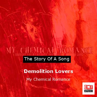 final cover Demolition Lovers My Chemical Romance