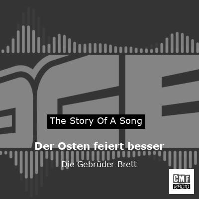 final cover Der Osten feiert besser Die Gebruder Brett