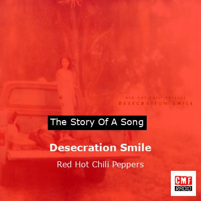 final cover Desecration Smile Red Hot Chili Peppers